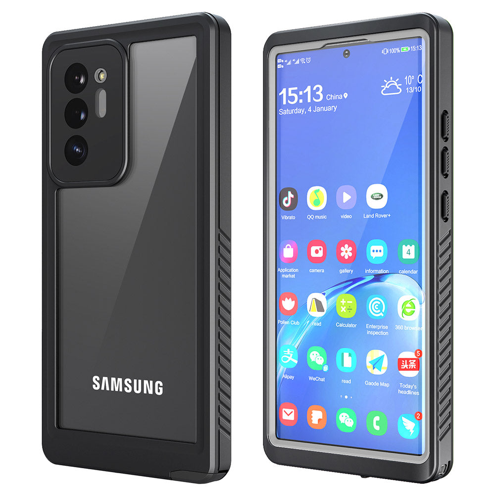 FS Series IP68 Waterproof Case For Samsung Galaxy Note20 Ultra Anti-fall Anti-scratch Swimming Mobile Cover FS Series IP68 Waterproof Case For Samsung Galaxy Note20 Ultra Anti-fall Anti-scratch Swimming Mobile Cover